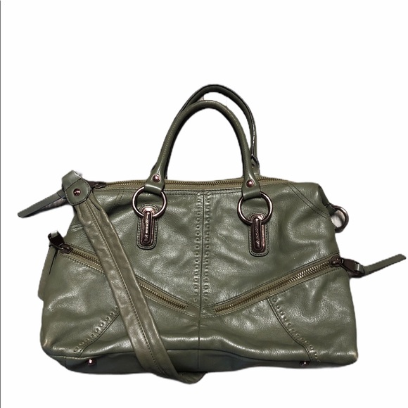 B makowsky olive handbag - Picture 1 of 5